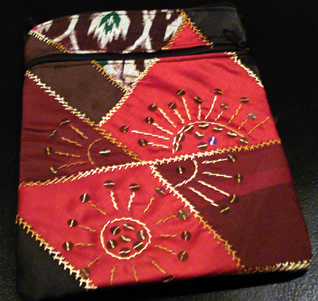 Crazy Quilt Bags - Red14
