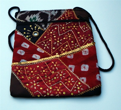 Crazy Quilt Bags - Red8